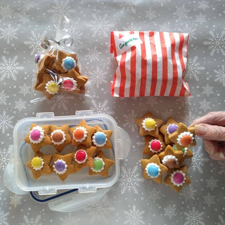 Gingerbites Little Stars & Snowmen