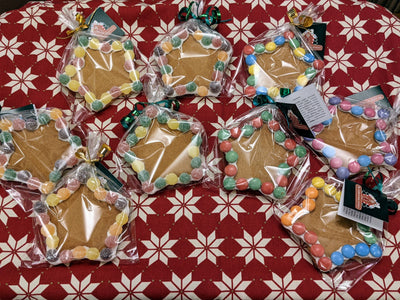 Large Decorated Gingerbread Shapes